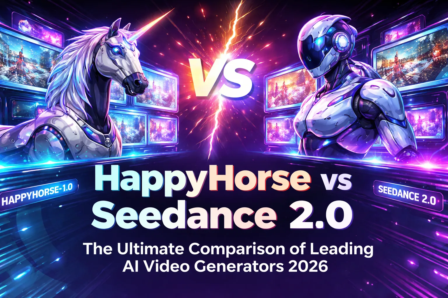 HappyHorse 1.0 vs Seedance 2.0: The Ultimate Comparison of Leading AI Video Generators 2026